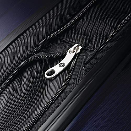 Samsonite Winfield 2 Hardside Expandable Luggage with Spinner Wheels, Brushed Anthracite, Checked-Large 28-Inch
