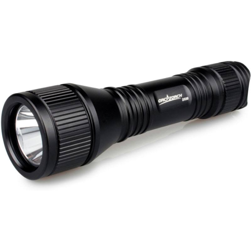Orcatorch D550 Dive Light with x 2 Batteries u0026 Charger Kit