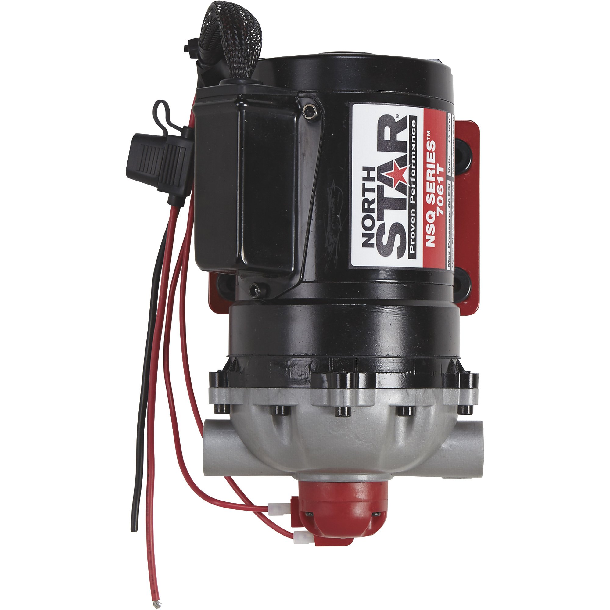 NorthStar NSQ Series 12V On-Demand Sprayer Diaphragm Pump - 7 GPM, Turns Off at 60 PSI