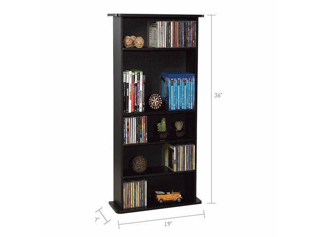 Atlantic 37935726 CD, DVD or Blu-Ray Drawbridge 240 Multimedia Storage Cabinet