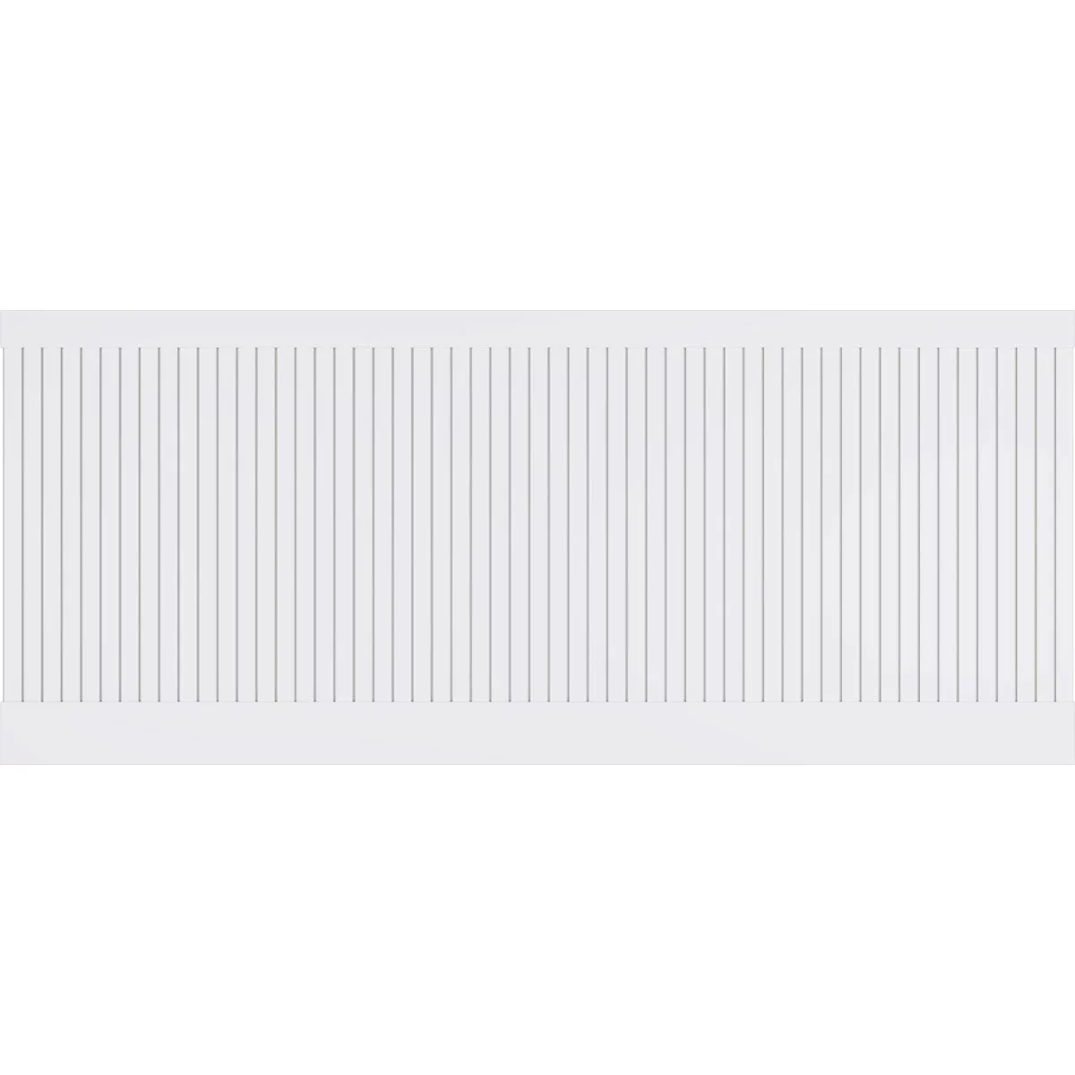 Ekena Millwork 40"H x 94 1/2"W Beadboard PVC Wainscot Paneling Kit