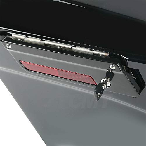 TCMT Saddlebags and Conversion Brackets Fit For Harley Softail Models 86-13