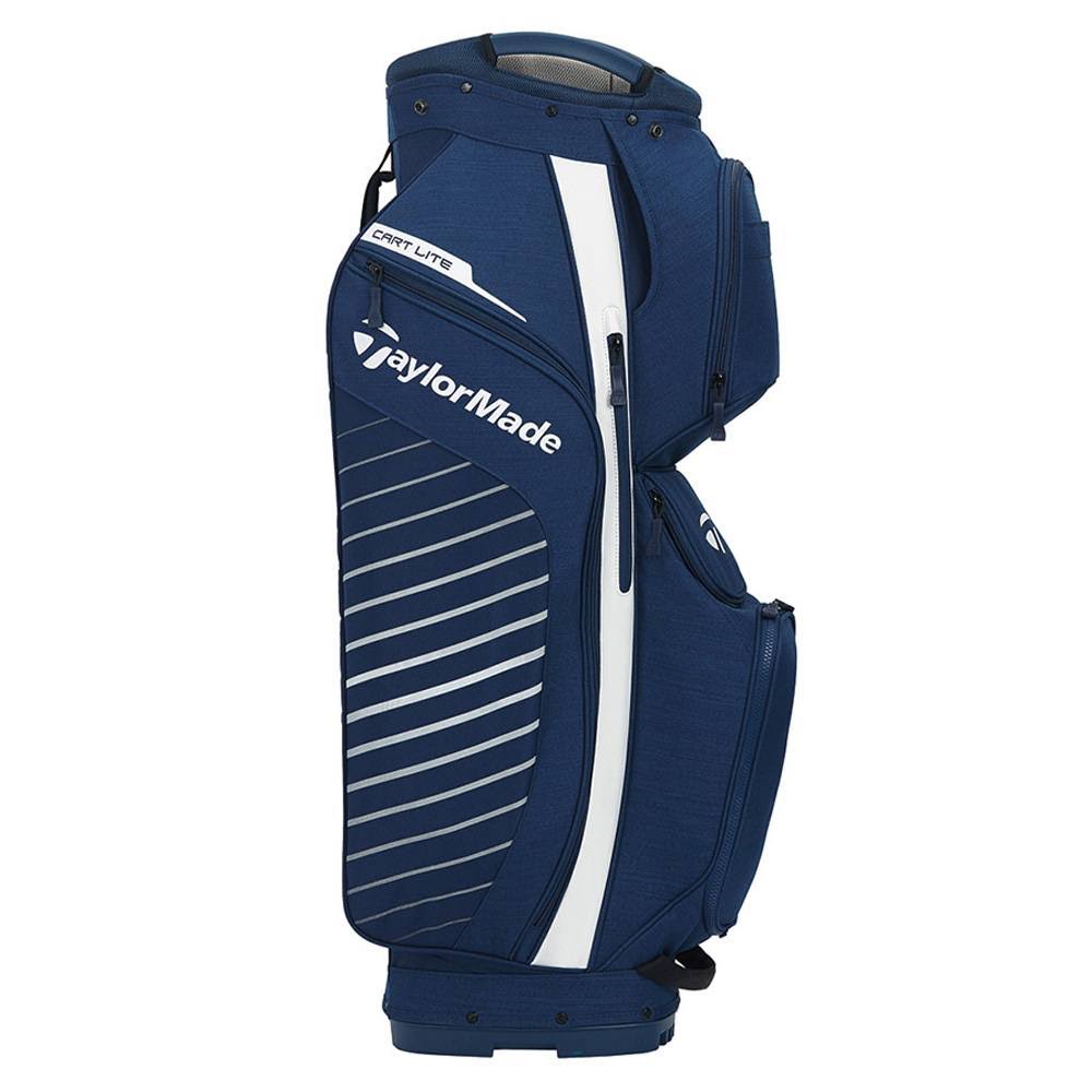 TaylorMade Cart Lite Bag, Navy Flag/White