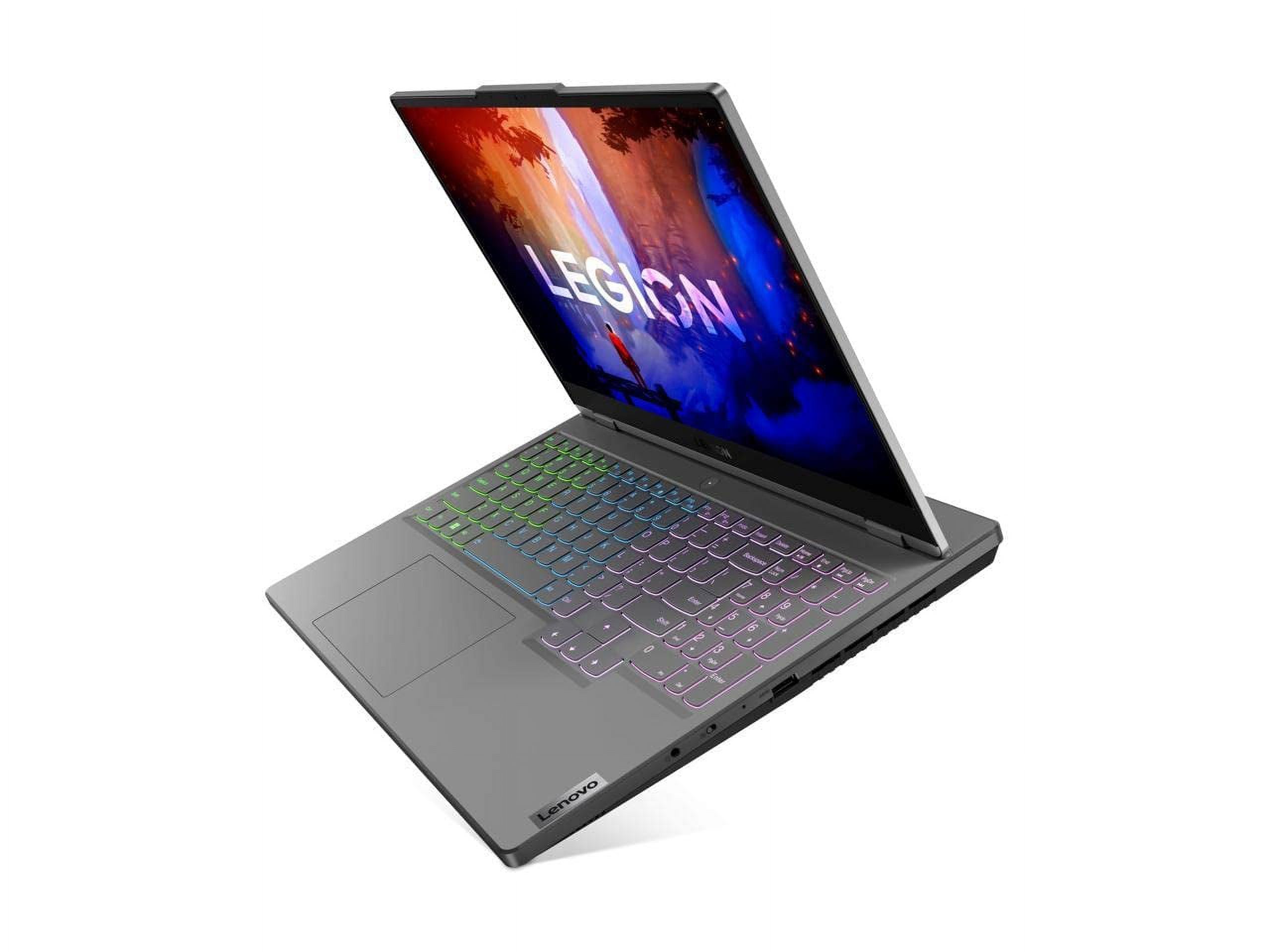 Lenovo Legion 5 15ARH7H, Gaming Notebook, 15.6" 165 Hz IPS， AMD Ryzen 7 6800H (3.20GHz), NVIDIA GeForce RTX 3060 Laptop GPU, RAM 32 GB DDR5 Storage 1TB PCIe SSD, Wi-Fi 6E, Storm Grey, W/GaLiMu
