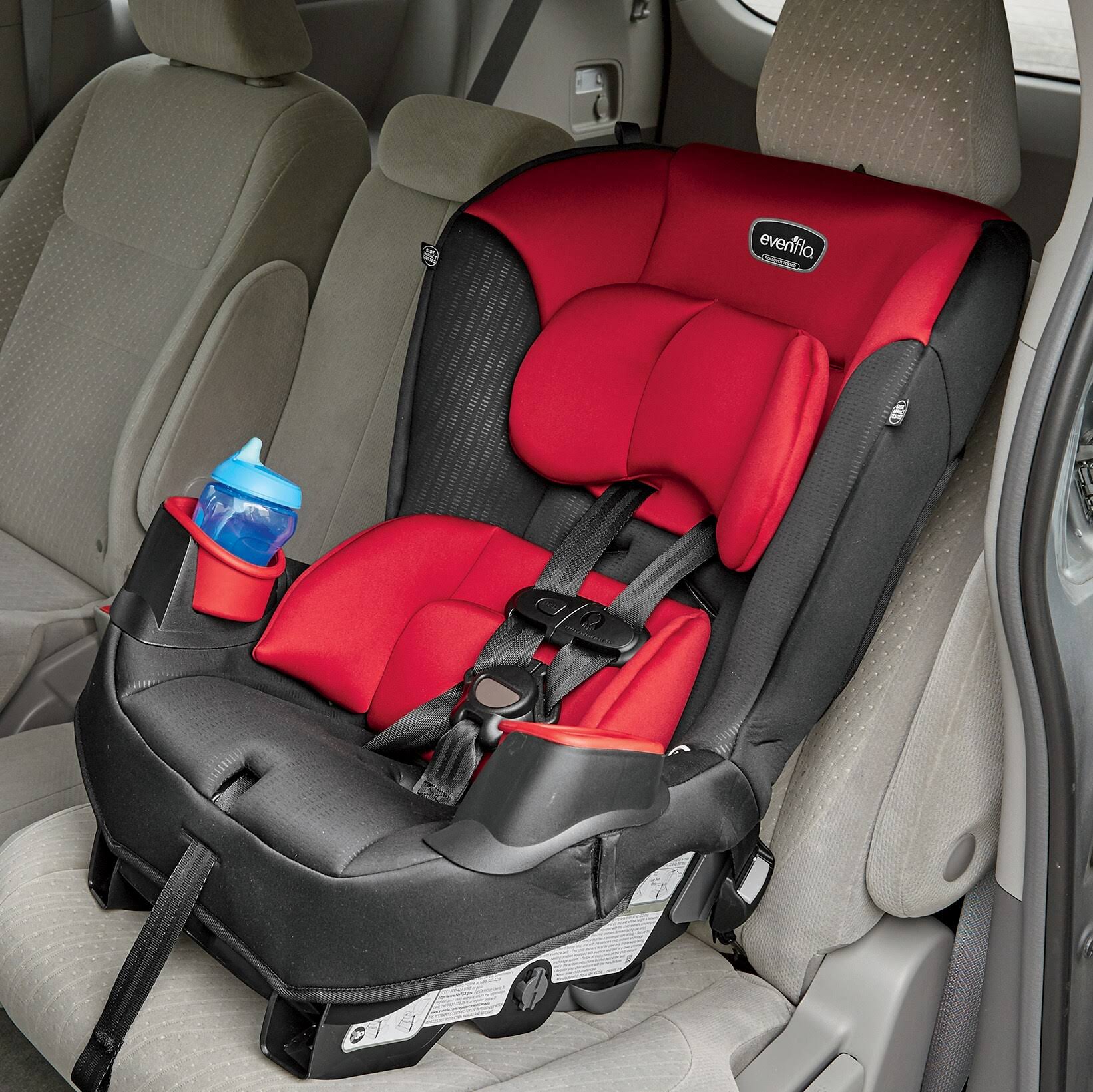 Evenflo Sonus 65 Convertible Car SEAT, Rocco Red
