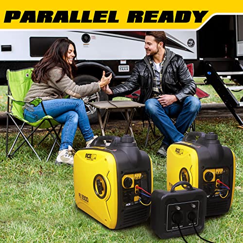 4000 Watt Portable Inverter Generator, Gas Powered Generator Quiet for Home, RV-Ready, EPA Compliant