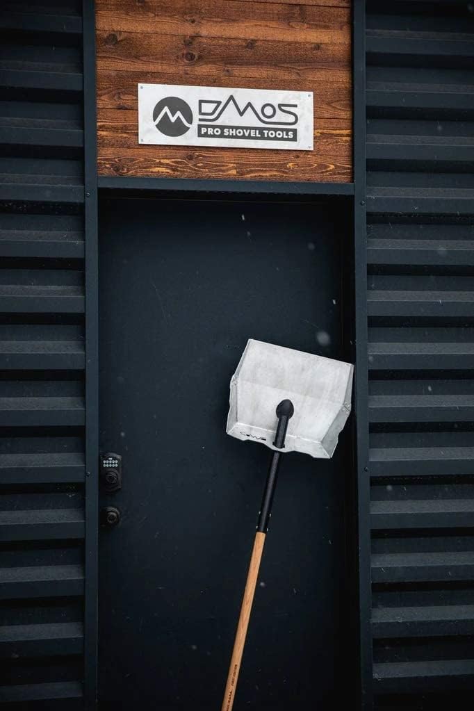 The Alpha Driveway Snow Shovel & Pusher - Bundle - Complete Set Including Blade and Shaft
