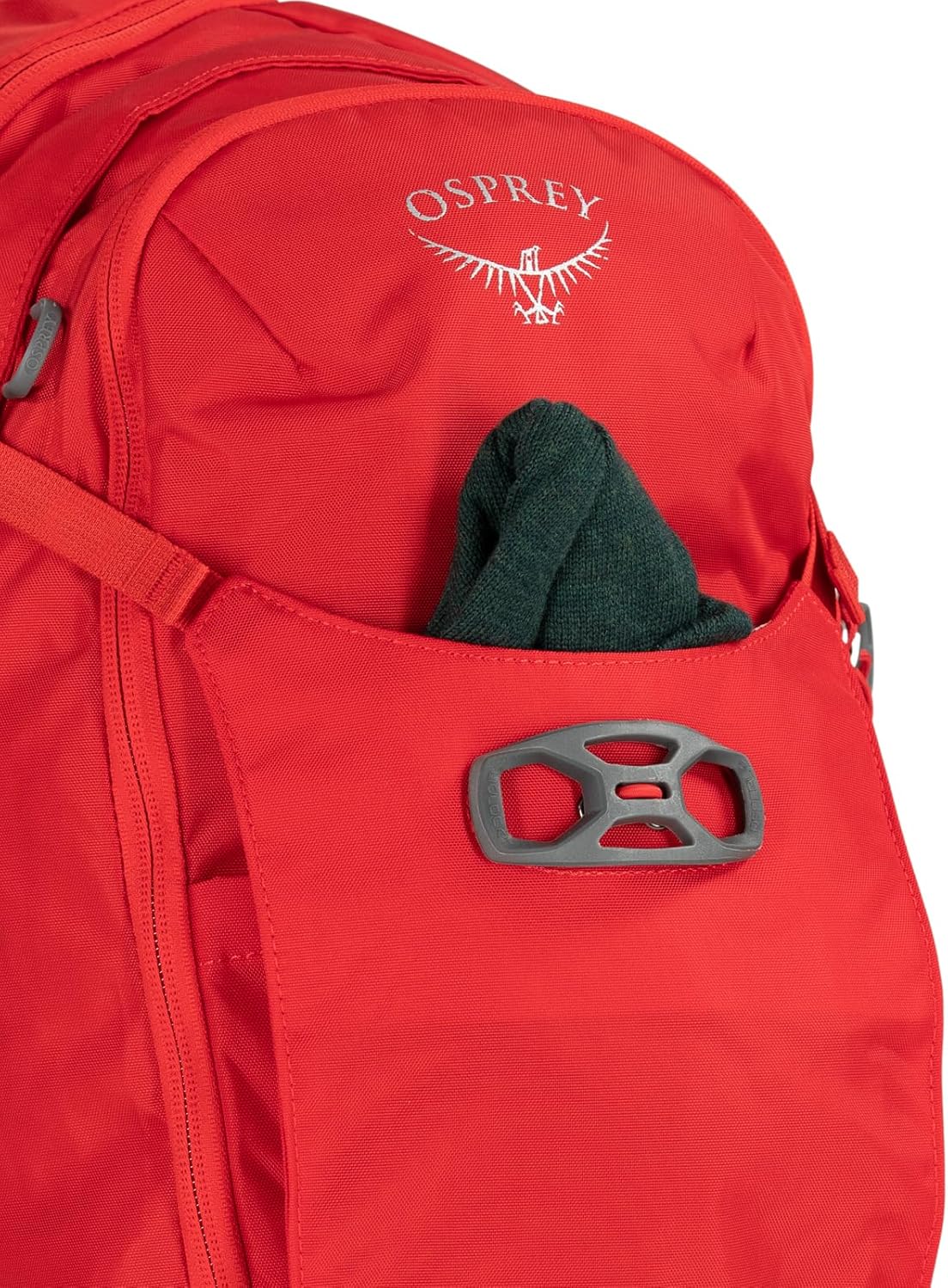 Osprey Siskin 12L Men's Biking Backpack with Hydraulics Reservoir, Ultimate Red