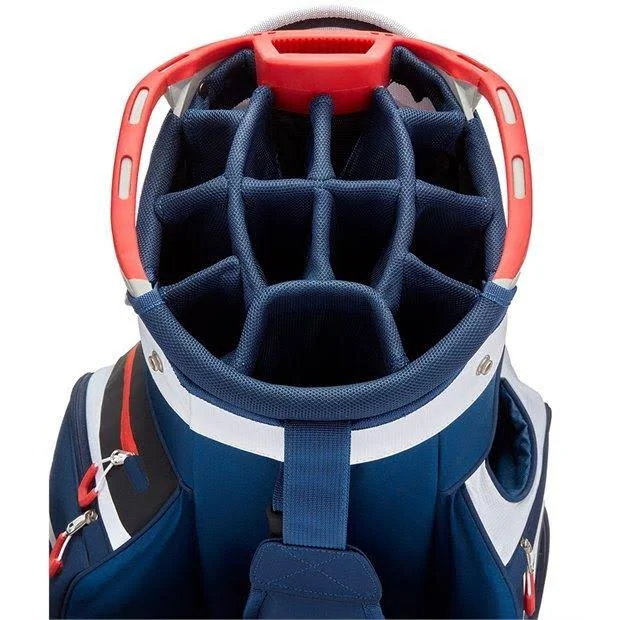 Mizuno BR D4C Cart Bag - Steel Blue Black