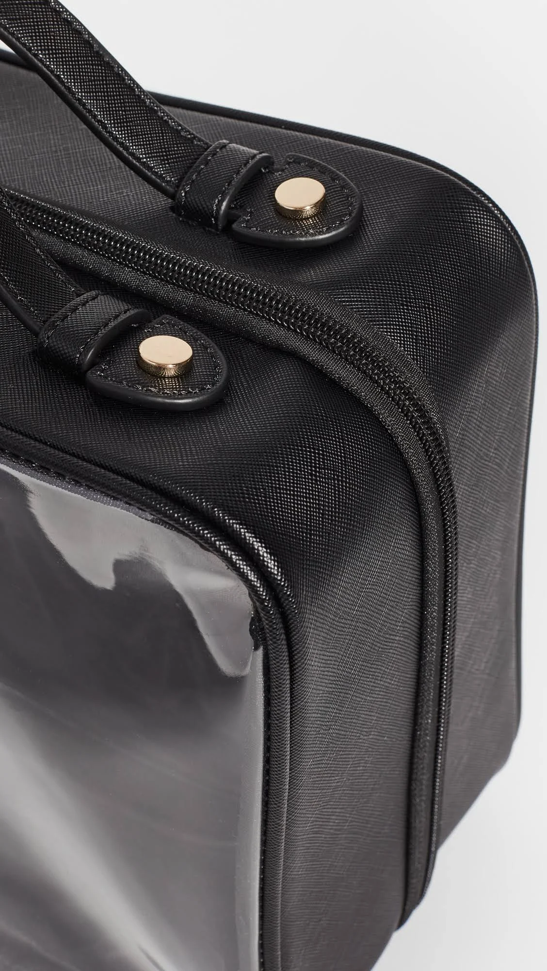 CALPAK Clear Cosmetic Case Black One Size