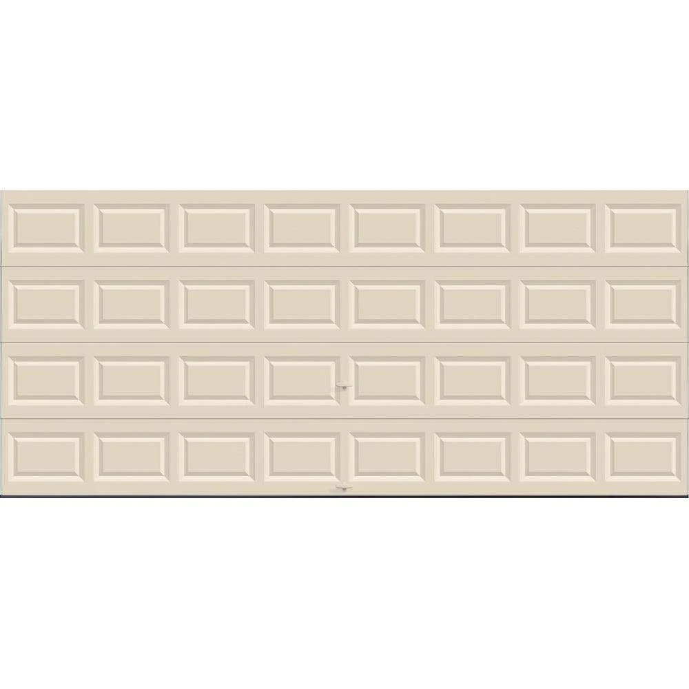 Clopay 111179 Classic Collection 16 ft. x 7 ft. Non-Insulated Solid Almond Garage Door