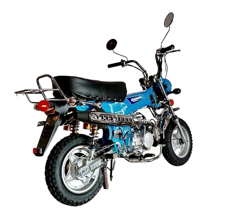 Champion LX Monkey Bike Blue | 125cc Motorcycle CT70 125 DAX | 4 Speed | PBZ125-2P | Blue