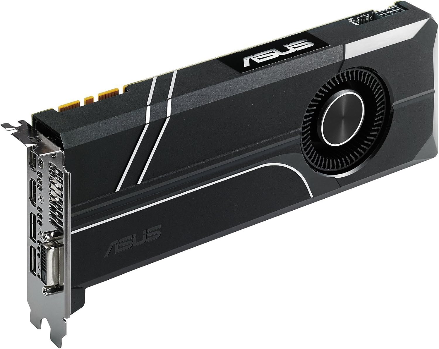 ASUS GeForce GTX 1070 TI 8GB GDDR5 Turbo Edition VR Ready DP HDMI DVI-D Graphics Card (TURBO-GTX1070TI-8G) (Renewed)