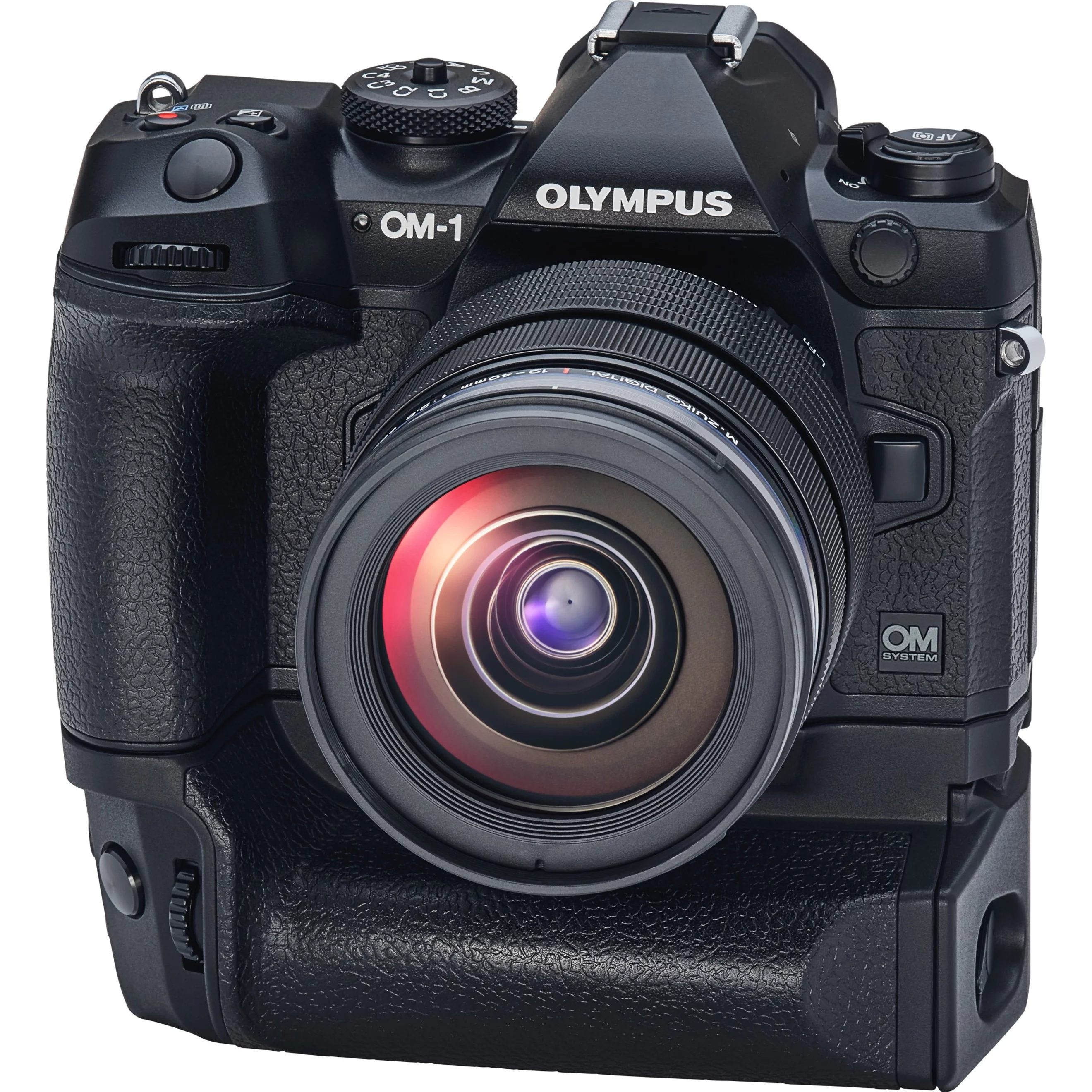 Olympus OM SYSTEM OM-1 20.4 Megapixel Mirrorless Camera with Lens, 0.47", 1.57", Black