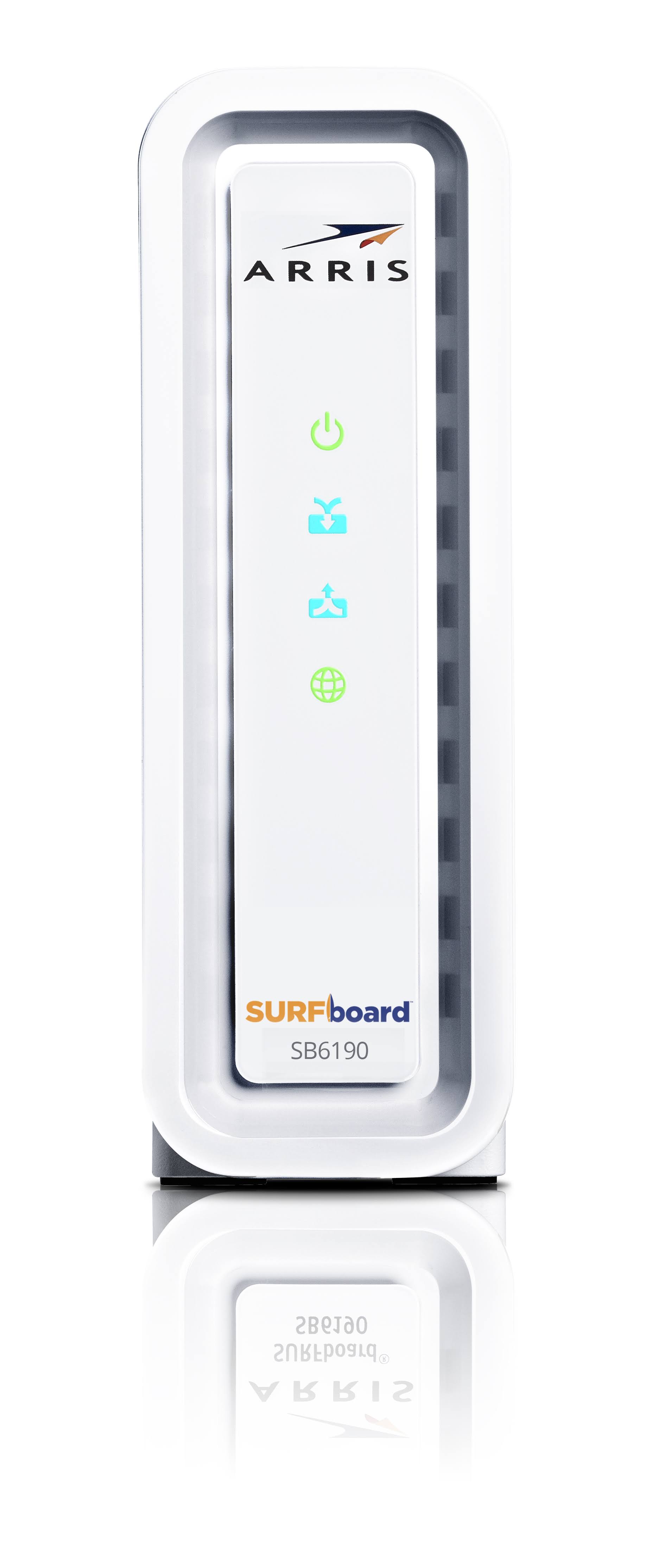 Arris SURFboard SB6190 Gigabit Ethernet Cable Modem - 1.4 Gbps - Fast/Gigabit Ethernet