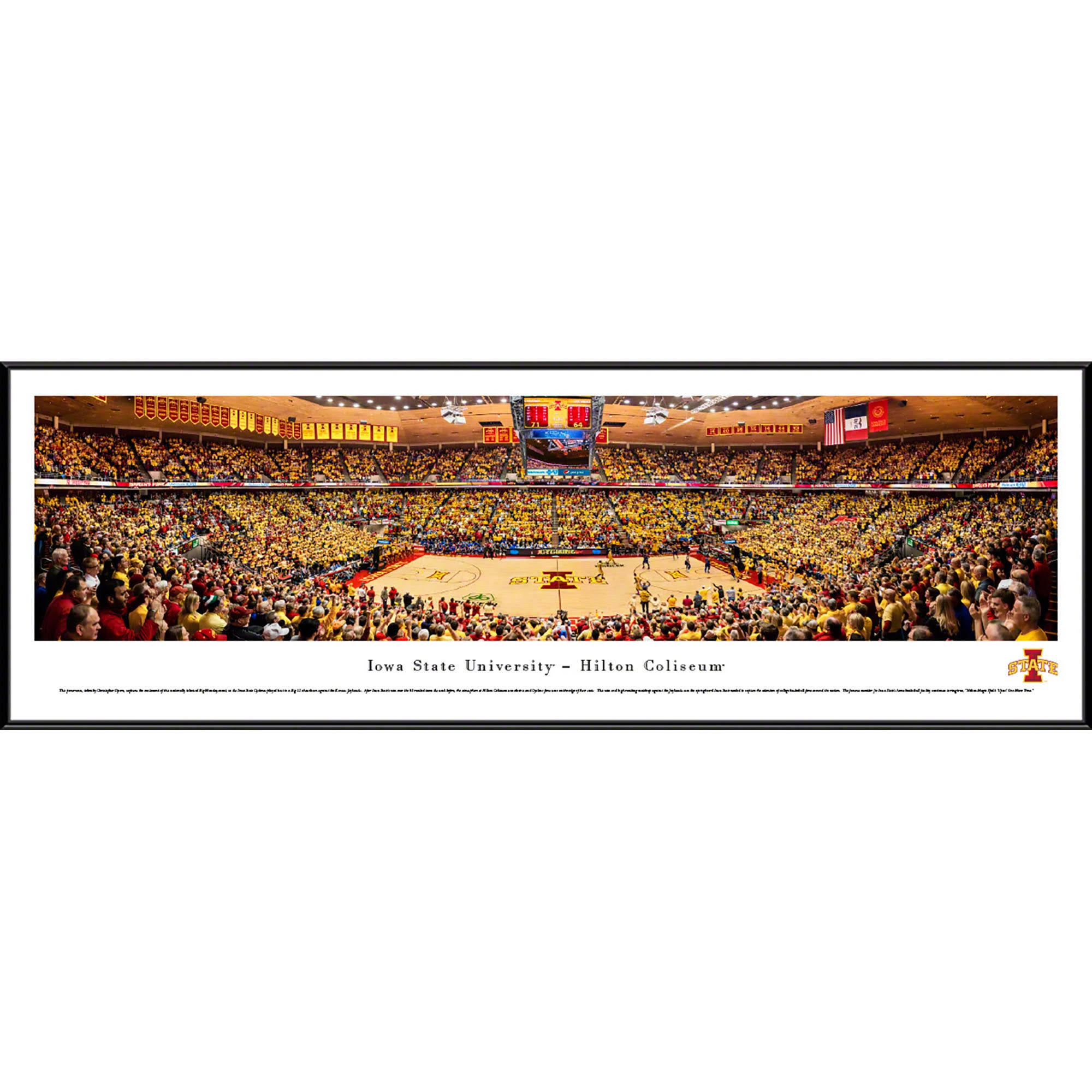Iowa State Cyclones Basketball - Standard Frame