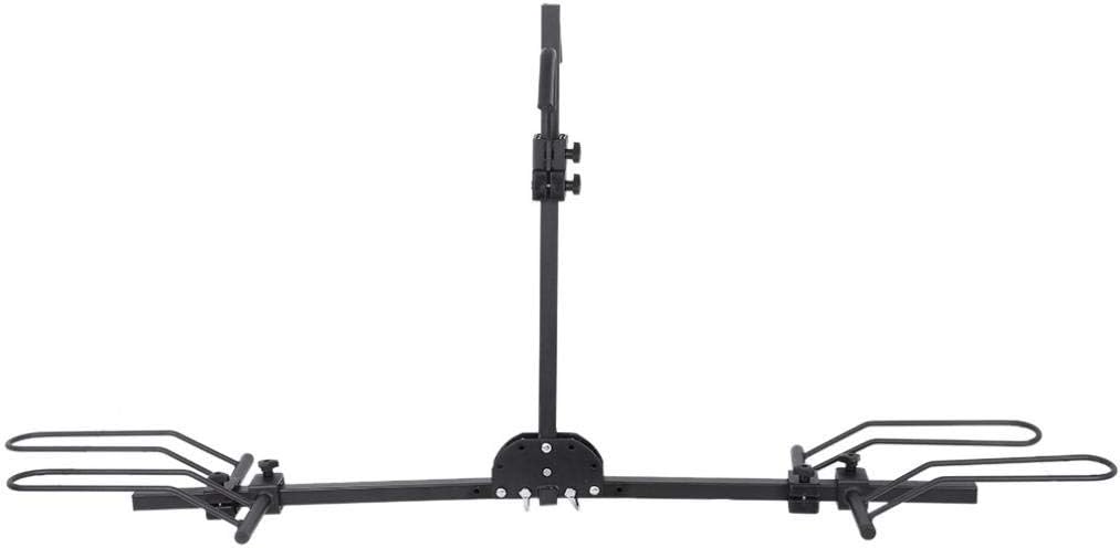 Pubota 2-Bike Hitch Mount Bike Rack Bike Platform Style Bicycle Carrier with 2 Hitch Receiver for Cars, Trucks, SUV and Minivans