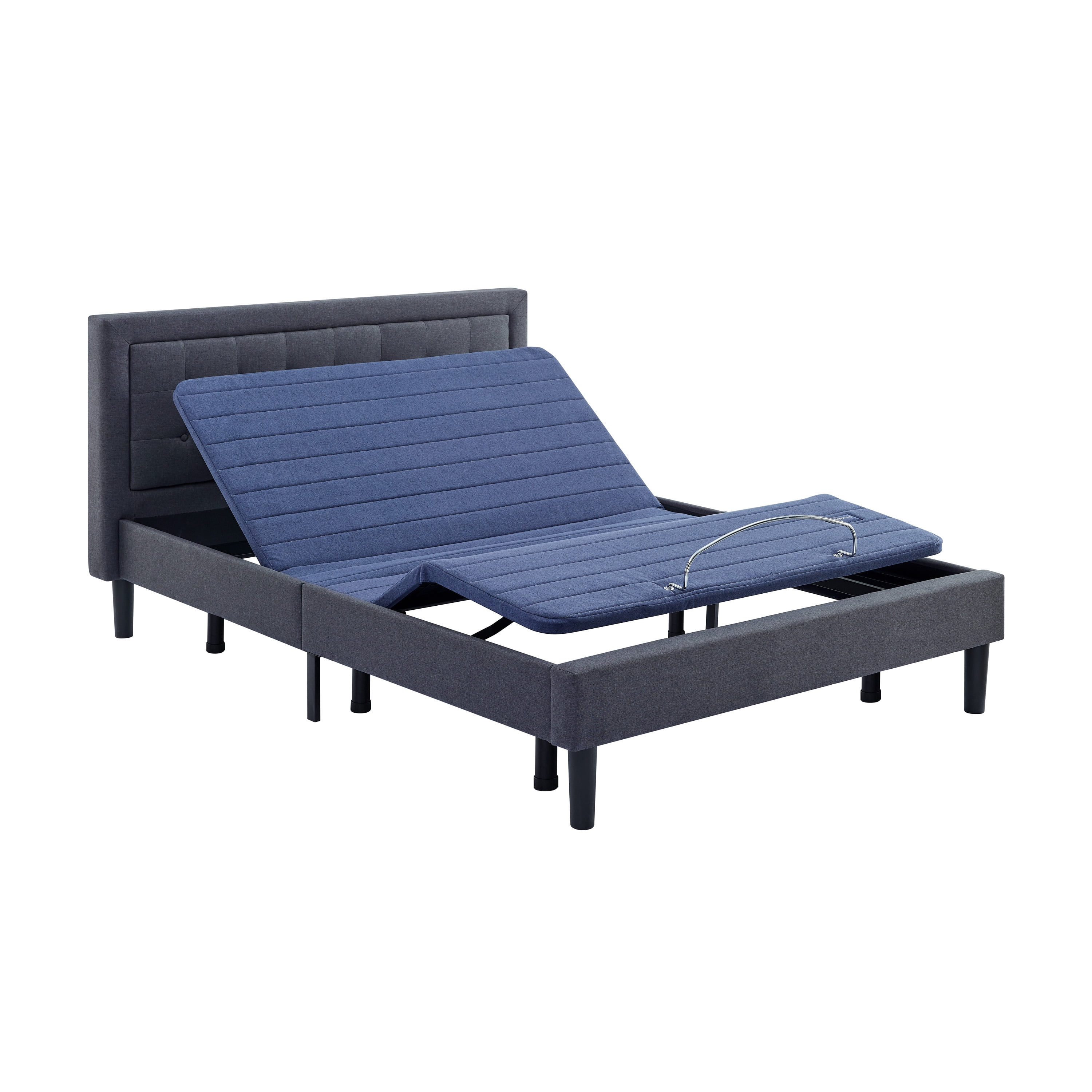 Mainstays Power Adjustable Metal Platform Bed Base with Wireless Remote Control, Queen