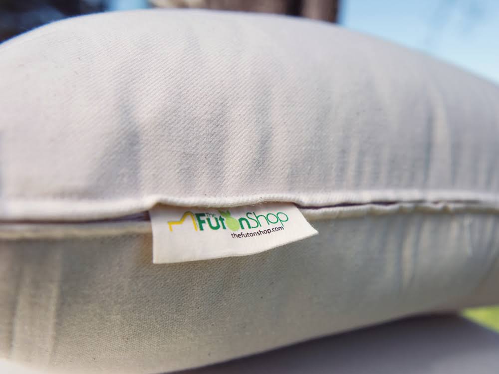 Natural - Solid Organic Cotton Twill Futon Cover