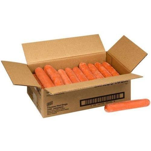 Frozen Oscar Mayer Hot Dog with Jalapeno and Cheese 6 Pound