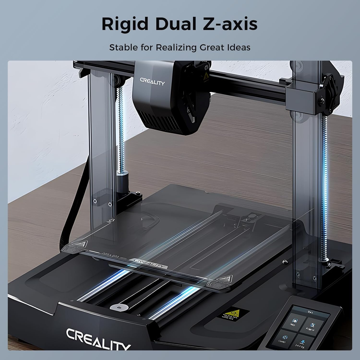 Creality Ender-3 V3 SE Official 3D Printer 250mm/s Max Printing Speed Upgraded Visual UI Auto Filament Loading and Unloading Sprite Direct Extruder CR Touch with Cordless Electric Screwdriver