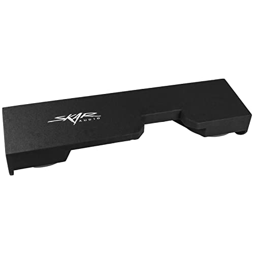 Skar Audio Dual 12" Loaded Subwoofer Enclosure Compatible with 2014-2018 Chevy Silverado/GMC Sierra Double Cab Trucks