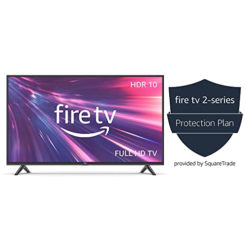 Amazon Fire TV 40" 2-Series (newest model), HD smart TV with Fire TV Alexa Voice Remote, stream live TV without cable