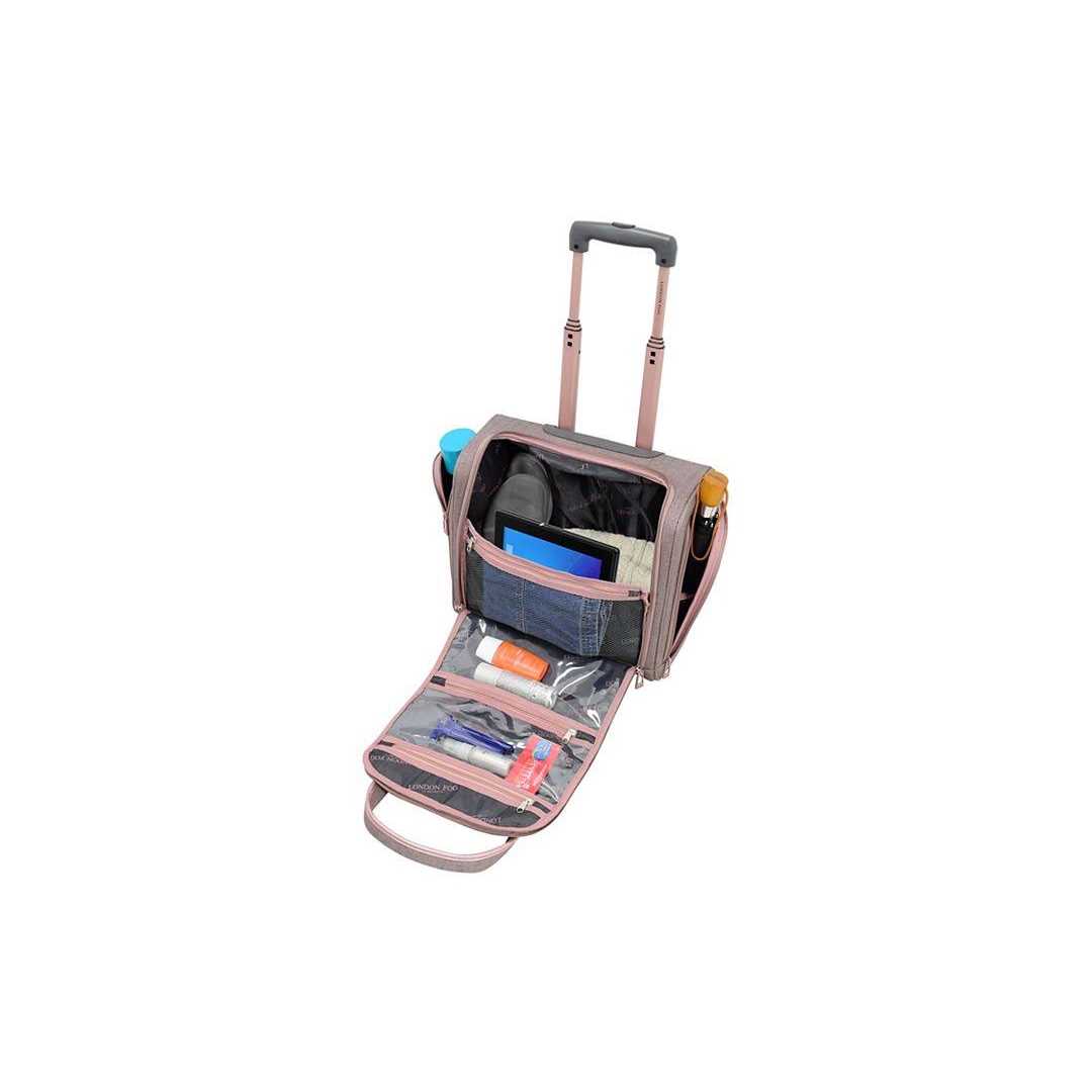 London Fog Yorkshire 15-Inch Underseater Carry-On Luggage - Pet Supplies online store