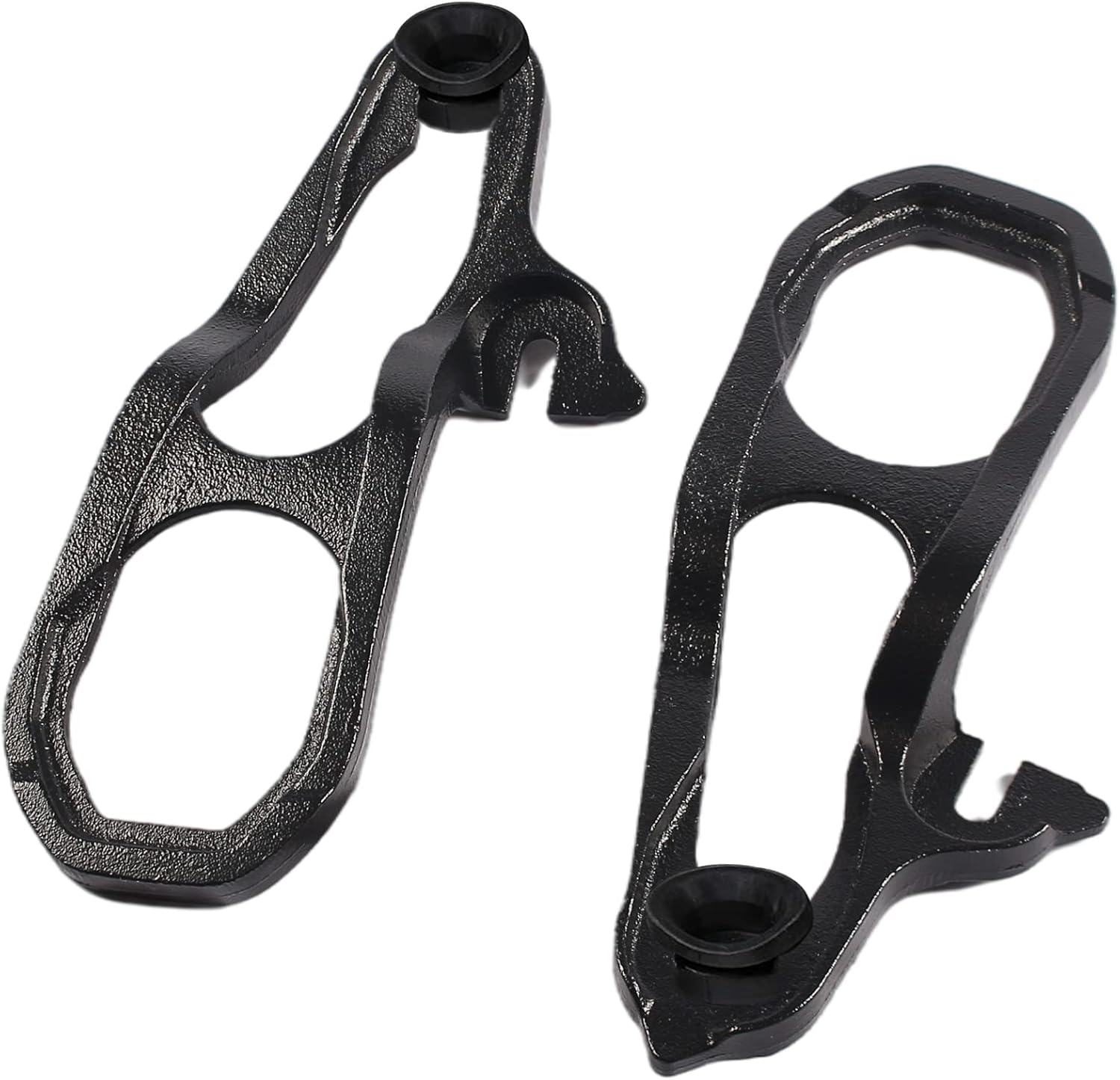 GSTP Front Car Tow Hooks Left & Right Compatible with Dodge Ram 1500 with 3.6 5.7 Engine2019-2021 (Black)