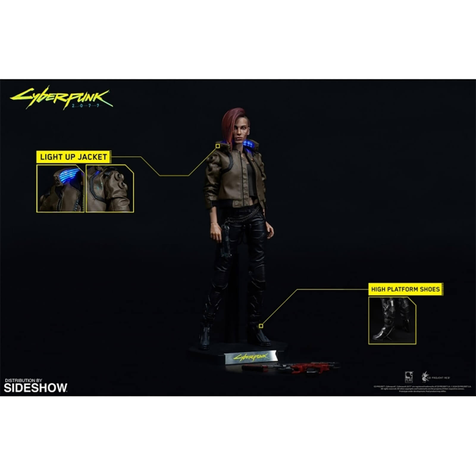 Cyberpunk 2077 1/6 Scale Action Figure: V (Female)