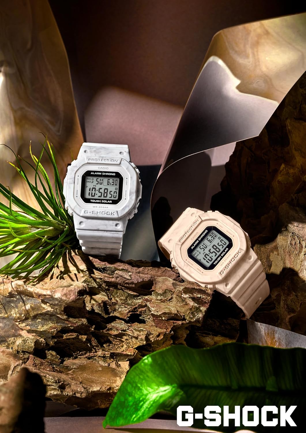 Casio GMS-S5600 Tough Solar Wristwatch, Web Limited Model: Pink Import from Japan New