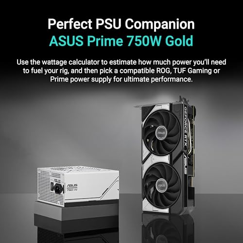 ASUS The SFF-Ready Prime GeForce RTX™ 5060 8GB GDDR7 OC Edition Graphics Card (PCIe® 5.0, 8GB GDDR7, HDMI®/DP 2.1, 2.5-Slot, Axial-tech Fans, Dual BIOS)