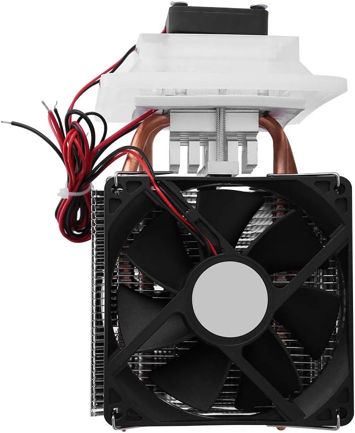 12V Semiconductor Refrigeration Thermoelectric Peltier Air Cooling Dehumidification System Cooler Fan Cooling System Kit 175x100x98 mm