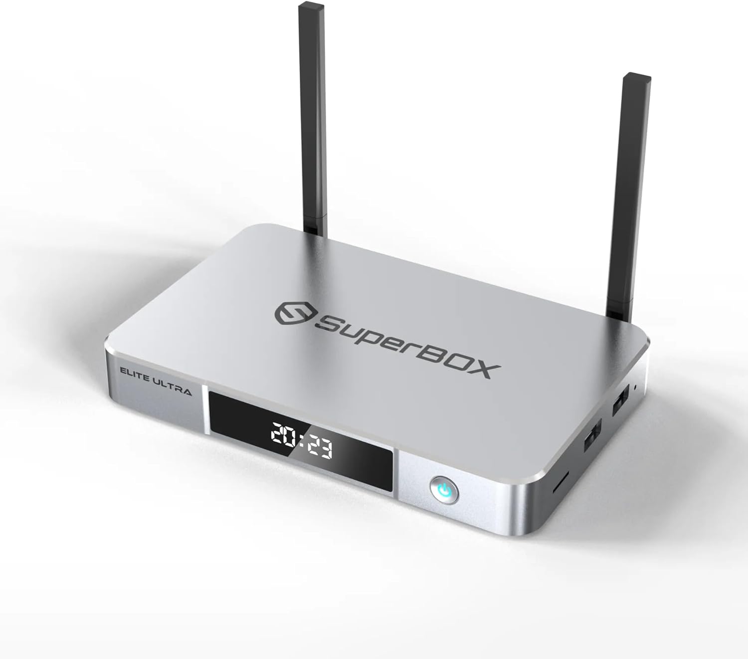 (Latest) 2024 Elite-Ultra Bundle 6K TV Box6k Ultra HD with Built-in Voice Control System - Includes Detailed Setup Guide by Seller and Voice Remote - Android 12, Quad-Core, 4GB RAM, 128GB Storage