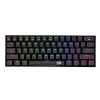 Redragon K530 Draconic 61 Key TKL 60% Compact RGB Wireless Mechanical Gaming Keyboard, Brown Switches, Bluetooth 5.0 for Compute