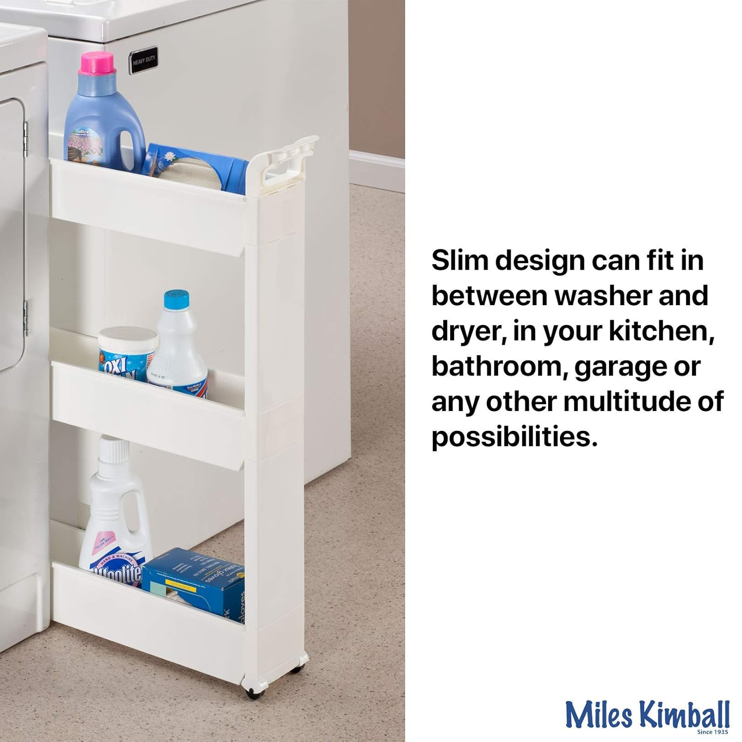 Slim Storage Cart 5 Tier