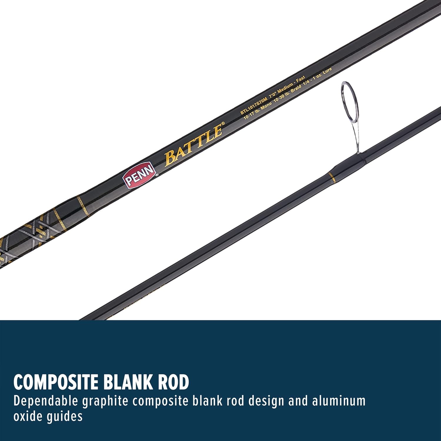Penn Battle Spinning Reel and Fishing Rod Combo