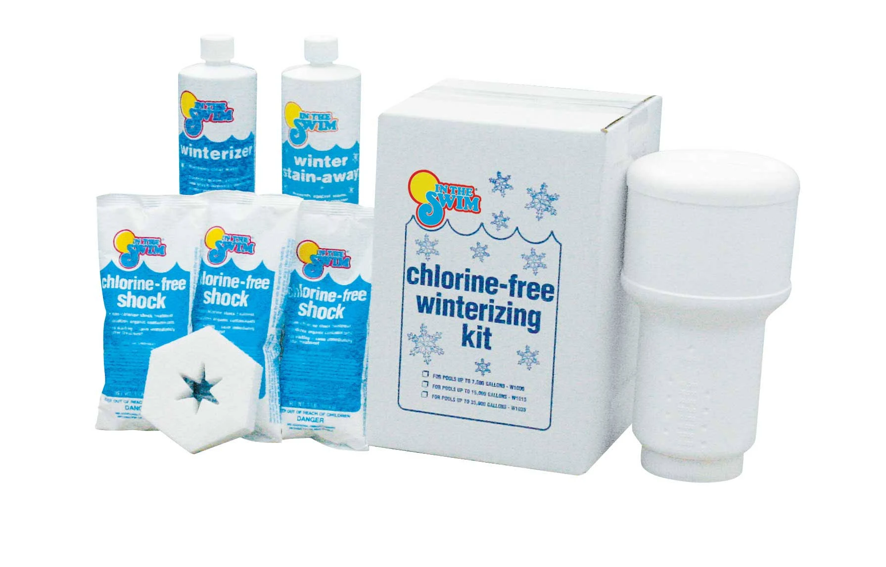 Up to 35,000 Gallons Pool Winterizing and Closing Chemical Kit
