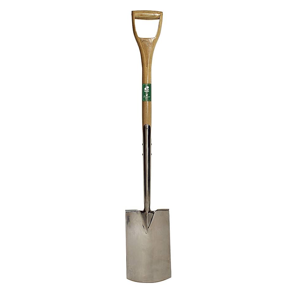 Kent u0026 Stowe Classic Digging Spade in Stainless Steel R490
