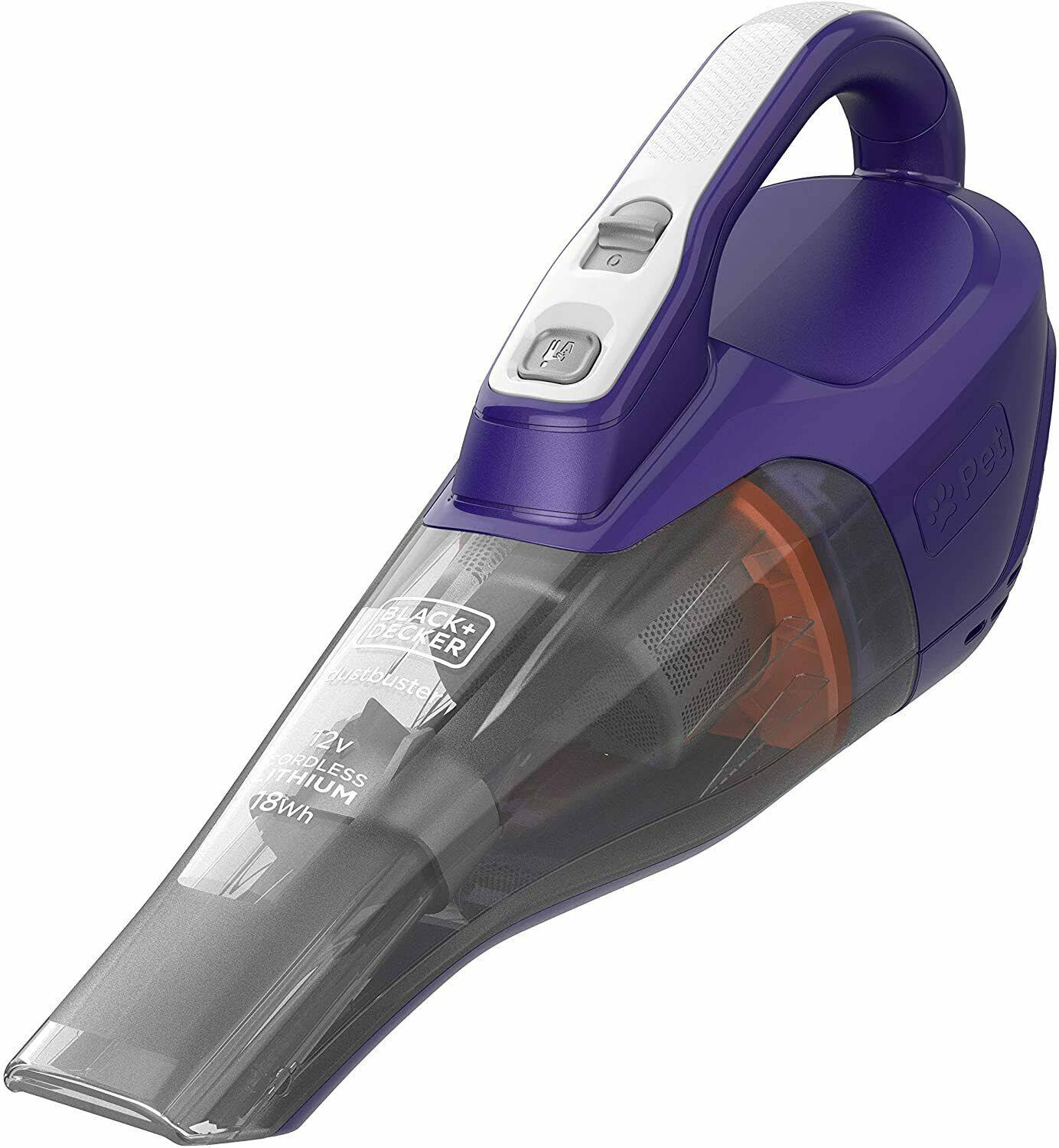 Black+decker DVB315JP-QW Vacuum Cleaner Hand Without Cable Special Pet Cyclone
