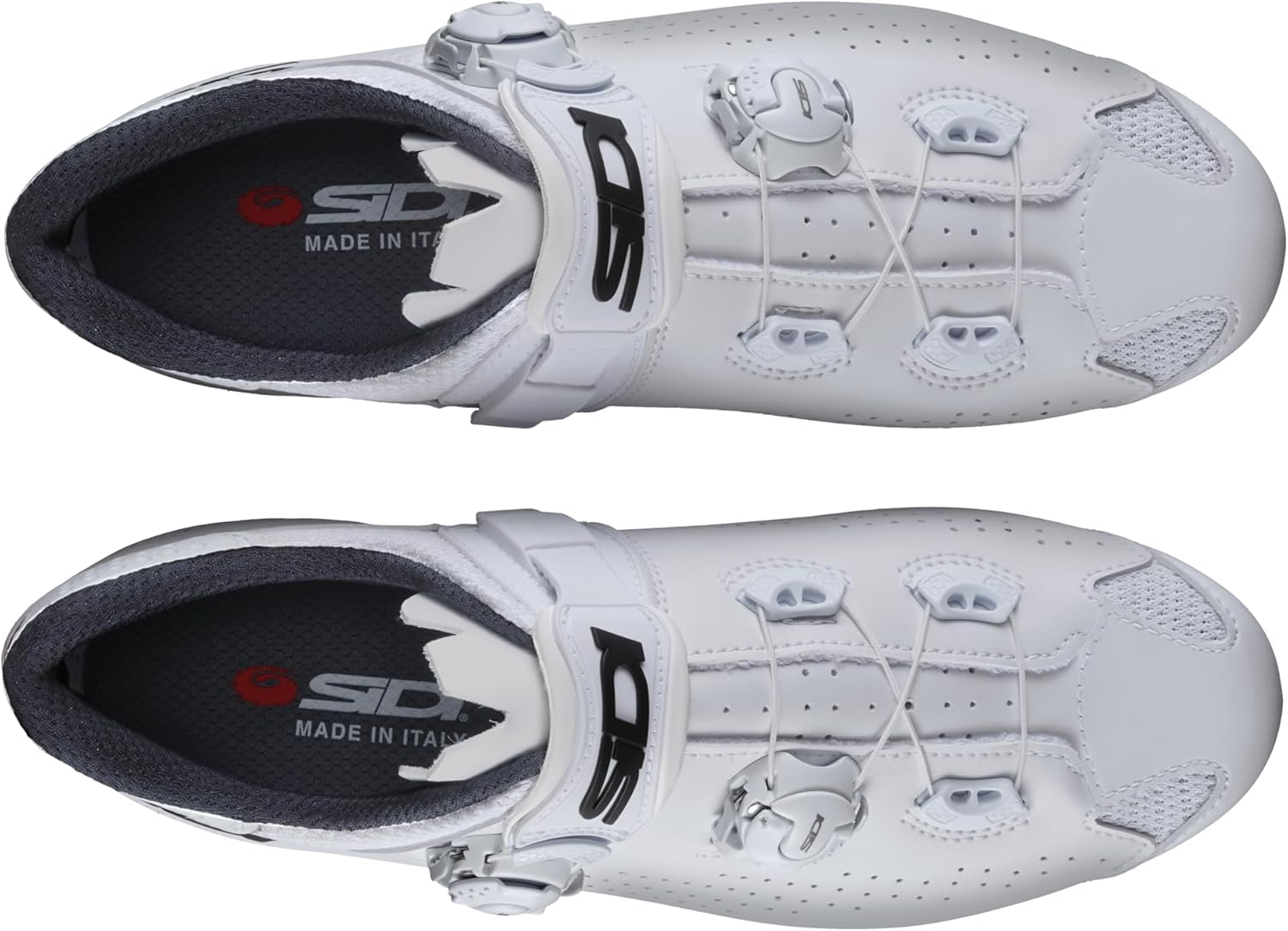 SIDI Shoes Genius 10, Mens, Bianco Bianco, 41.5