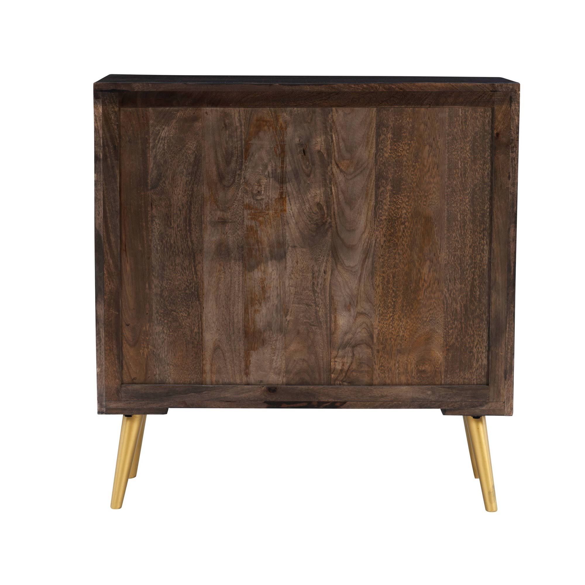 Tandy 2 Door Cabinet Brown - Powell Company