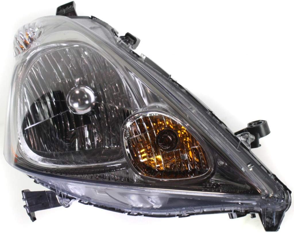 For Honda Fit Headlight Assembly 2009 2010 2011 Passenger Side | Halogen | Chrome Interior | Sport Model | HO2503137 | 33100TK6A11