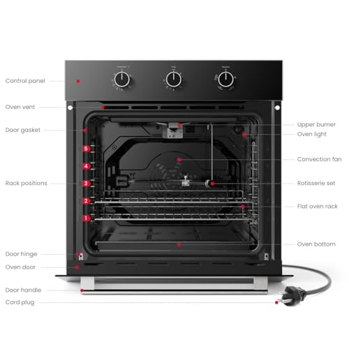 GASLAND 24 Inch Gas Wall Oven