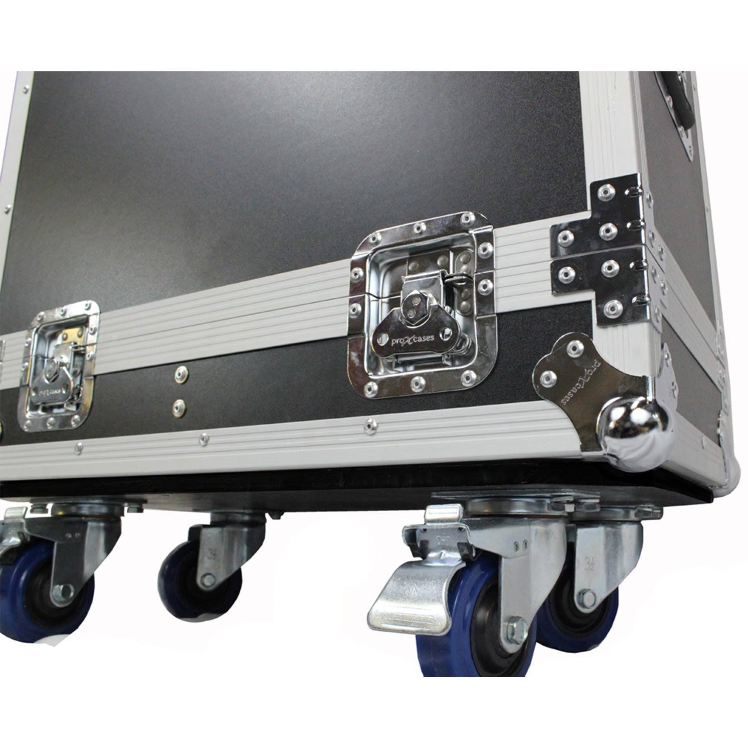 Prox ATA Style Flight Case for 2x QSC K10 Speakers X-QSCK10