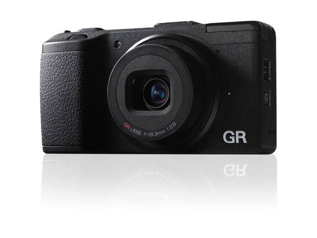 Ricoh GR 16.2 MP Compact Digital Camera - 1080p - Black