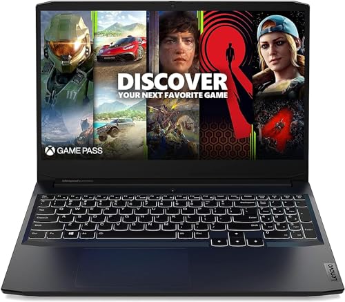 Lenovo IdeaPad Gaming 3 Laptop, 15.6"" FHD IPS Display, AMD Ryzen 5 5500H Processor, GeForce RTX 2050, 32GB RAM, 1TB PCIe SSD, Wi-Fi 6, Backlit Keyboard, Windows 11 Home, Black