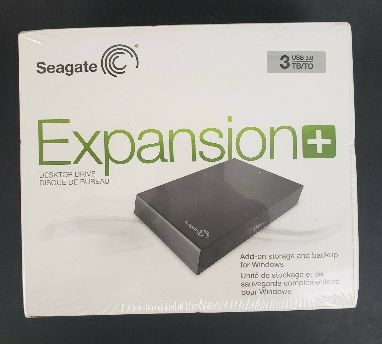 Seagate Expansion Plus 3tb External Desktop Hard Drive (STCP3000100)