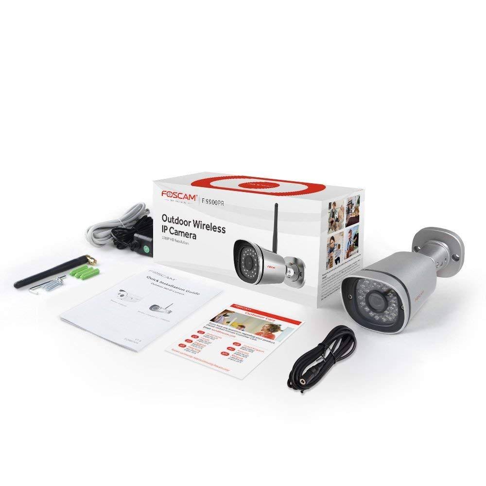 Foscam Outdoor Security Camera, Full HD 1080p WiFi Outdoor Camera with Real-time
