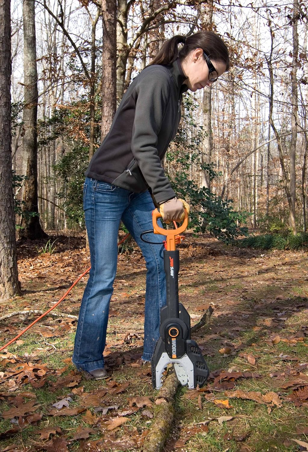 Worx WG307 5 Amp JawSaw Electric Chainsaw